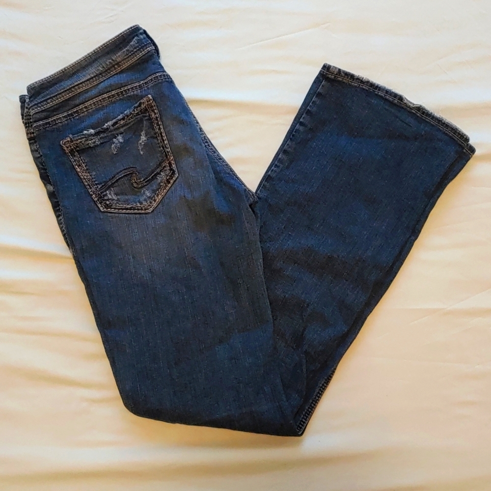 Silver Suki Boot Cut Jeans